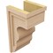 Ekena Millwork 9"W x 9"D x 18"H Wide Highland Rough Cedar Woodgrain TimberThane Corbel, Primed Tan CORUR09X09X18HLDRCPR - alternate 4